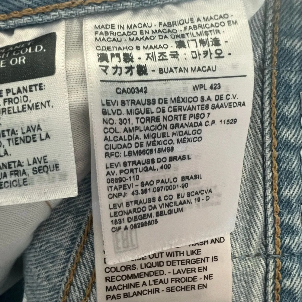 501® ORIGINAL FIT HIGH RISE WOMEN'S SHORTS - Picture 11 of 15